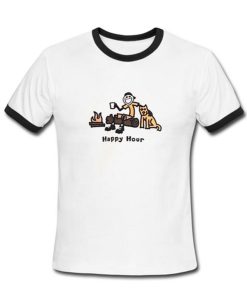 this life is good happy hour ringer t shirt