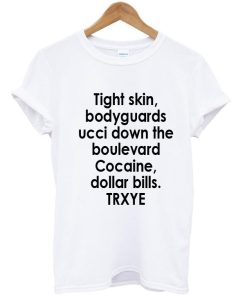 tight skin tshirt