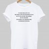 to those who stay put quotes T shirt