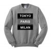 tokyo paris milan switer