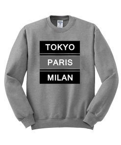 tokyo paris milan switer