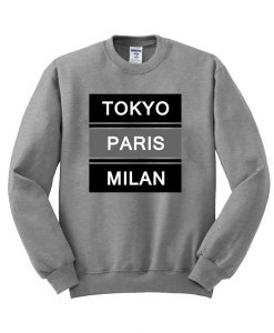 tokyo paris milan switer