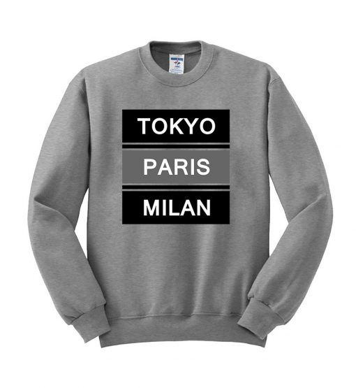 tokyo paris milan switer