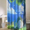 totoro summer shower curtain customized design for home decor