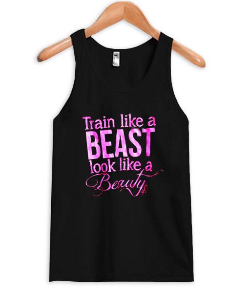 train like a beast tanktop