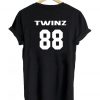 twinz 88 tshirt back
