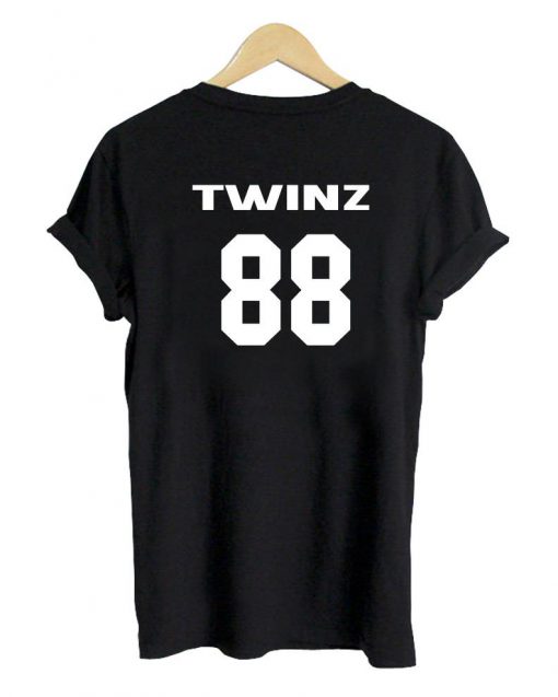 twinz 88 tshirt back