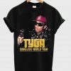 tyga careless world tour t shirt