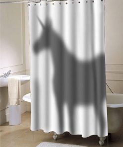 unicorn shower curtain customized design for home decor