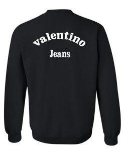 valentino jeans sweatshirt back