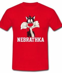 vintage 90s looney tunes nebrathka tshirt