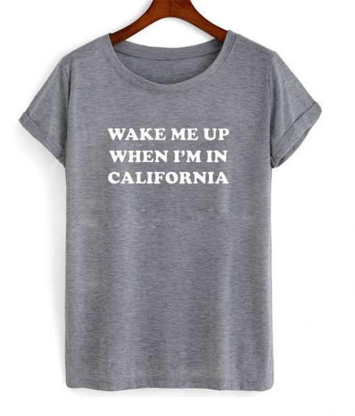 wake me up tshirt