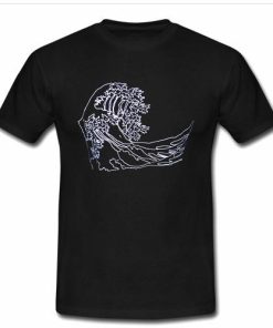 waves visual art T shirt