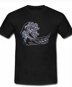 waves visual art T shirt