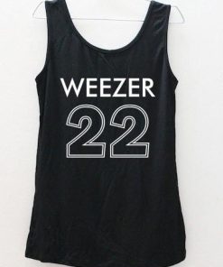 weezer 22  Tank Top back