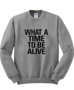 what a time sweatshirt