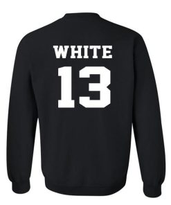white 13 sweatshirt