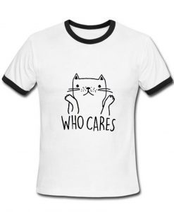 who cares tshirt ring