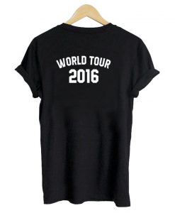 world tour 2016 tshirt back