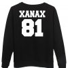 xanax 81 sweatshirt back