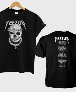 yeezus shirt kanye west shirt face drawing yeezus T shirt