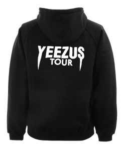 yeezus tour hoodie back