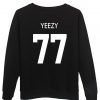 yeezy 77 back sweatshirt