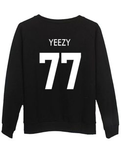yeezy 77 back sweatshirt