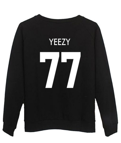 yeezy 77 back sweatshirt