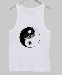 yin yang Tank Top