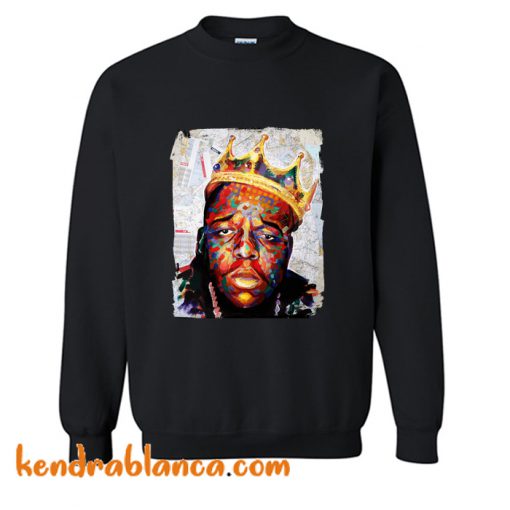 Biggie Map Style Sweatshirt (KM)