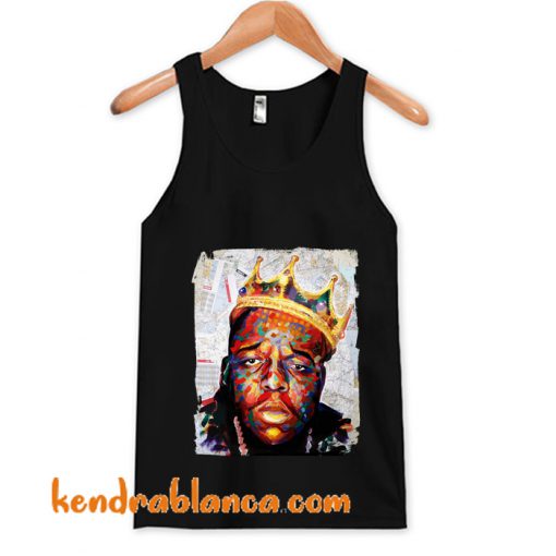 Biggie Map Style Tank Top (KM)