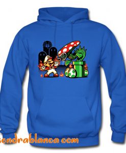 Get This Parody Alien Super Mario Hoodie (KM)