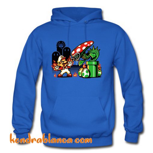 Get This Parody Alien Super Mario Hoodie (KM)