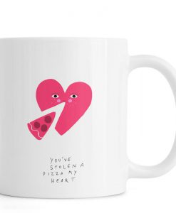 A Pizza My Heart Mug KM