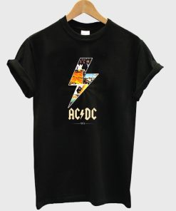 AC DC 1973 T shirt (KM)