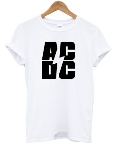 AC DC Font T shirt (KM)