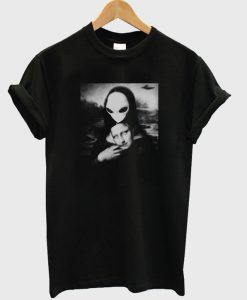 Alien Mona Lisa T shirt (KM)