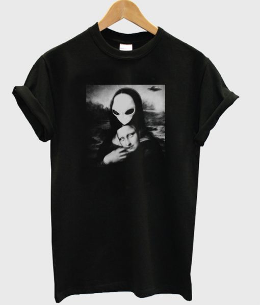 Alien Mona Lisa T shirt (KM)