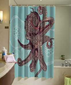 Amazing Octopus Shower Curtain KM