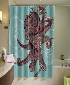 Amazing Octopus Shower Curtain KM