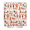 Beach Shower Curtain KM