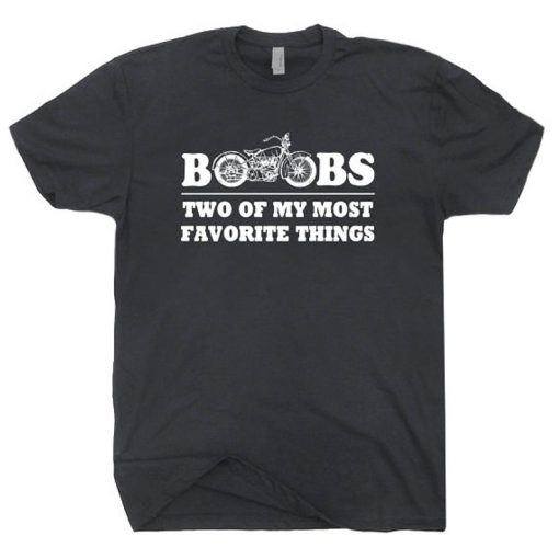 Boobs Motorcycle T Shirt (KM)