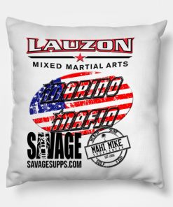 Brian BJ Marino Marino Mafia tee Pillow KM