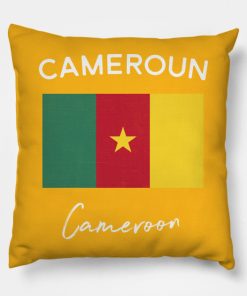 Cameroon Flag Pillow KM