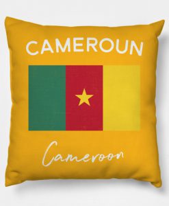 Cameroon Flag Pillow KM