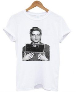 Elvis Presley Army Mugshot T Shirt KM