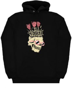 Floral Skull Hoodie KM