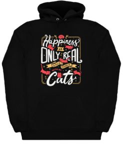 Happiness is only real Hoodie (KM)