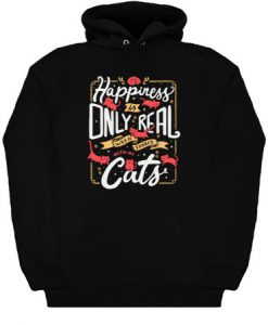 Happiness is only real Hoodie (KM)